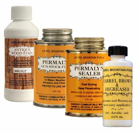 Gunsmith's finishing kit